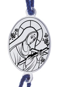 Bransoletka św. Rita srebrna