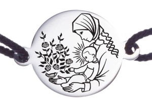 Bransoletka Maryja z Dzieciątkiem, Bradi Barth srebrna