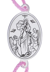 Bransoletka Maryja Rozwiązująca Węzły srebrna